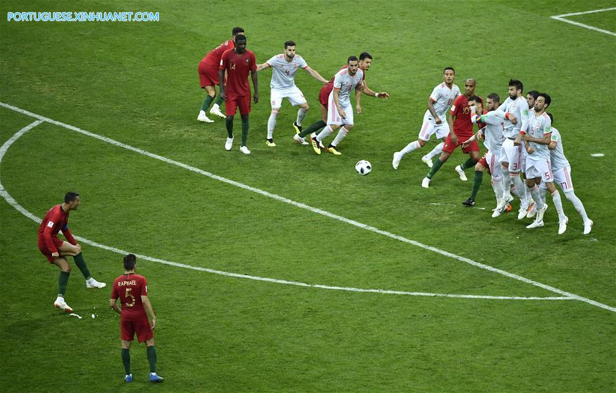 CR7 gol de falta