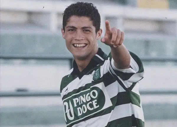 Cristiano Ronaldo jovem