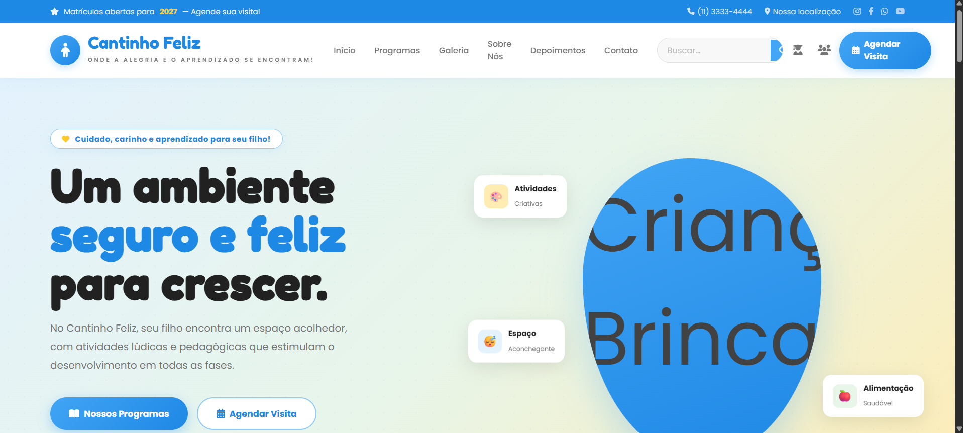 Imagem do projeto Creche