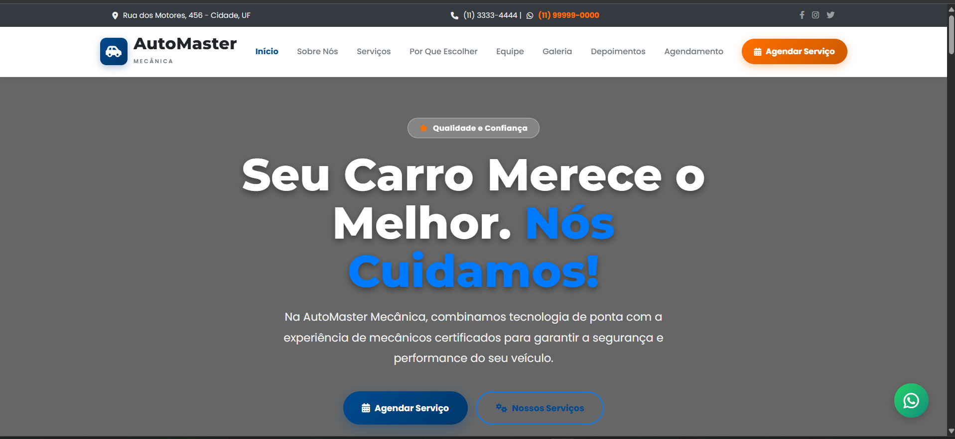 Imagem do projeto Oficina Mecânica Auto