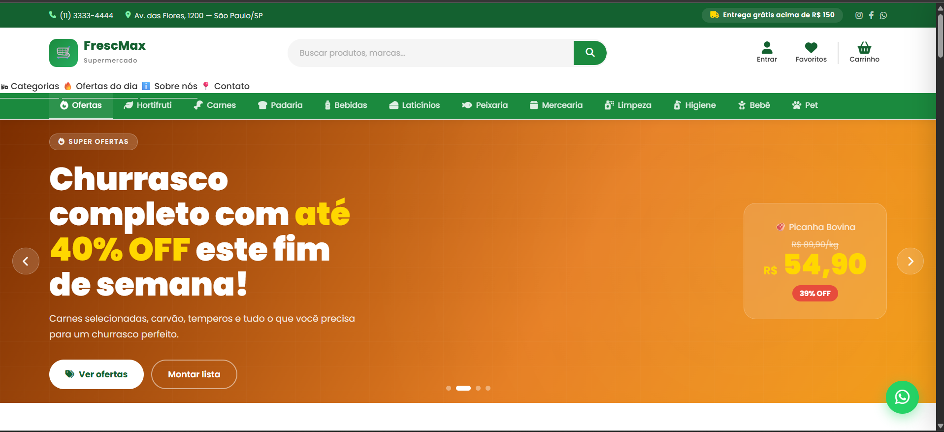 Imagem do projeto Supermercado