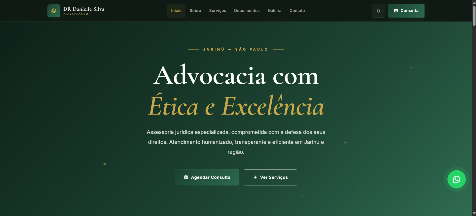 Biblioteca jurídica do escritório