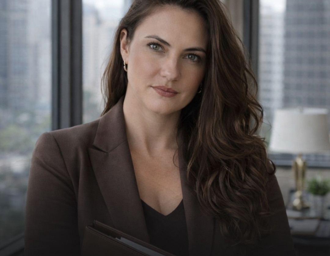 Dra. Danielle Silva, advogada, em seu escritório em Jarinú