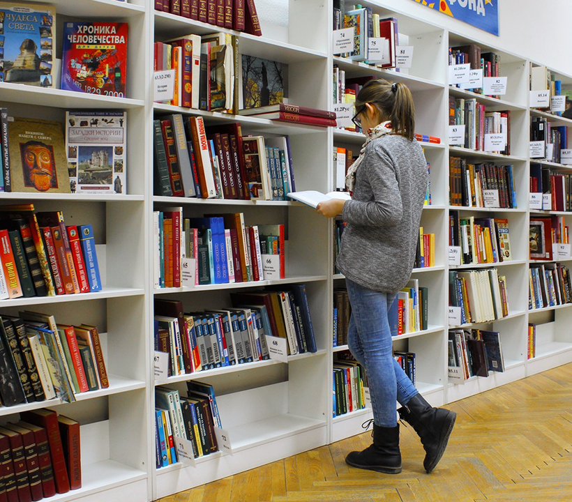 Imagem da livraria