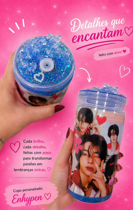 Copo Enhypen personalizado